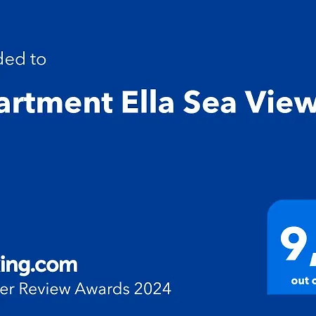 Ella Sea View Apartment *